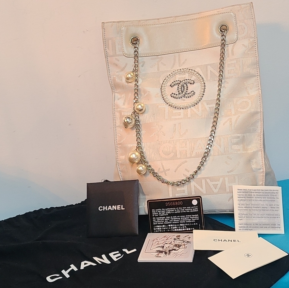 💥 CHANEL Ginza Canvas Bag